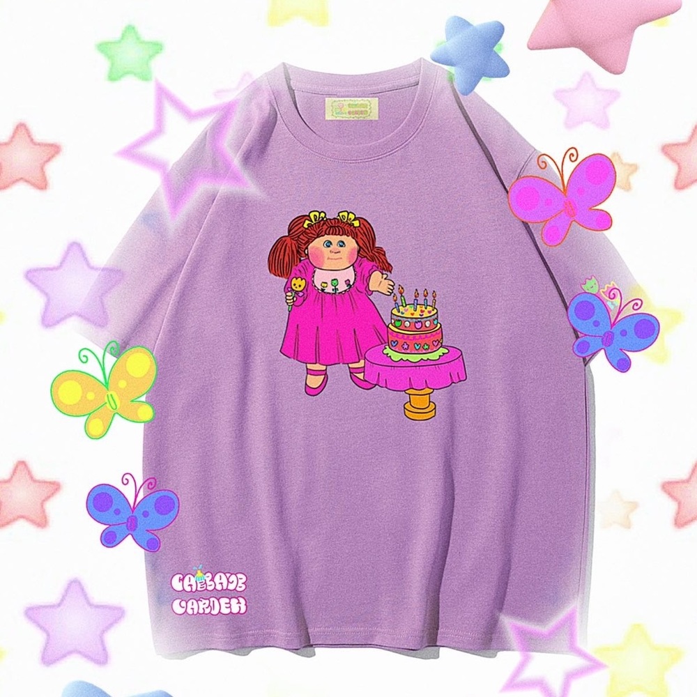 💖Cabbage Patch Kids Tee Original hand-painted cabbage patch dolls  cute T-Shirt